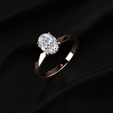 Oval Diamond Ring | Earthly Jewels