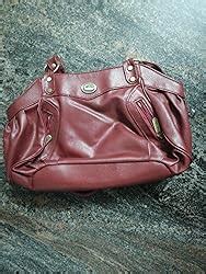 Fostelo Women's Maroon Leather Handbag FSB-101 : Amazon.in: Fashion