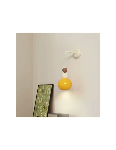 French Style Ice Cream Globe Wall Light | KIKI Lighting