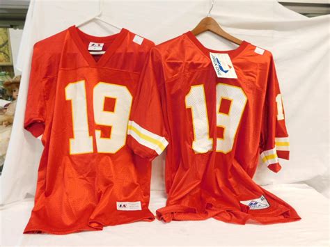 Lot - (2) Joe Montana Jerseys