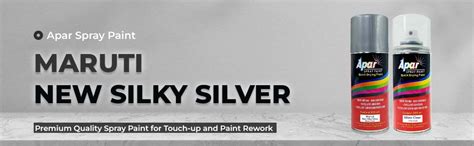 APAR Automotive Spray Paint New Silky Silver (RC Colour Name) + GC ...