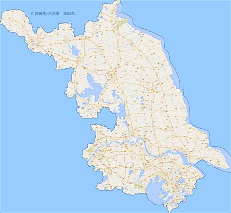 江苏地图-江苏卫星地图_江苏地图全图_高清地图最新