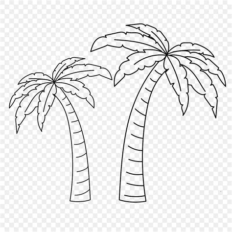 Image result for Simple Color Vector Drawing Palm Tree