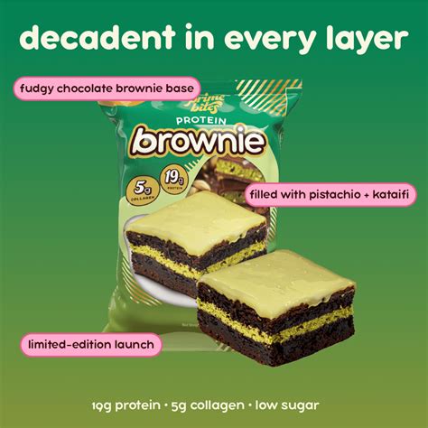 Dubai Chocolate Brownie | Prime Bites® Protein Brownies