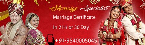 Marriage Certificate in 24 hr | Marriage Registration 09540005064 Call Us