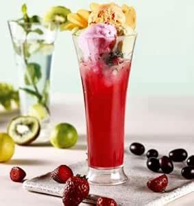 Buy 2heet HEET Transparent Pilsner Glasses, Set of 6, 300 ml, for Juice ...