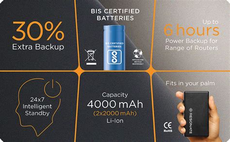 Resonate RouterUPS® | Original Mini UPS for 9V WiFi Routers & Devices ...