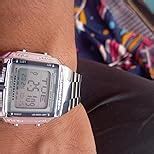 Casio Vintage DB-360-1DF Digital Grey Dial Unisex Watch Silver Metal ...