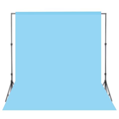 HomeArt 8x9 Ft. Wrinkle-Free Sky Blue Backdrop Background Screen ...