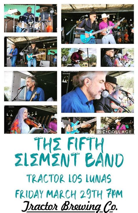 The Fifth Element Band, Tractor Brewing Company - Los Lunas, 29 March ...