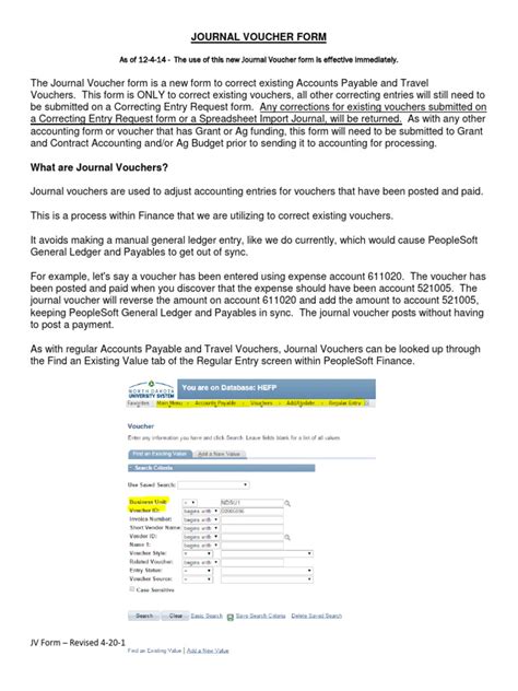 Image result for Journal Voucher Tutorial