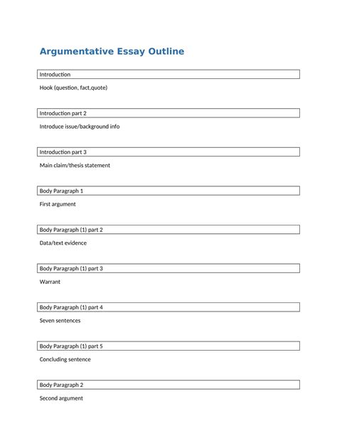 Image result for Essay-Writing Outline