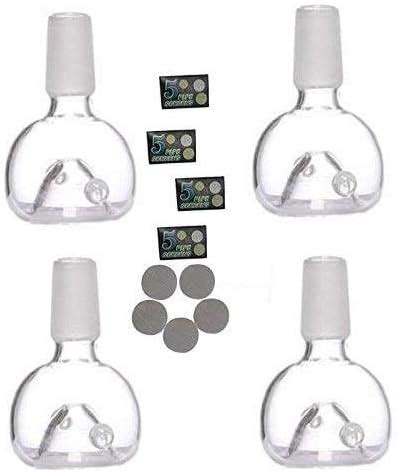 Buy OutonTrip Glass Bong Shooters (14.4MM Bowl) - PACK OF 4 Online at ...