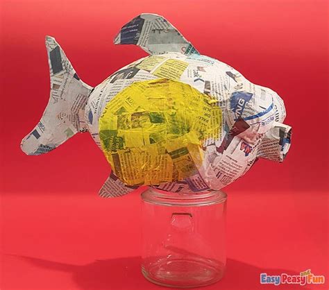 Image result for Paper Mache Pattern Fish