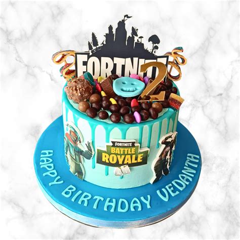 Fortnite Battle Royale Birthday Cake – legateaucakes