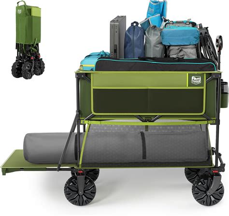 Amazon.com : TIMBER RIDGE 400L Large Capacity Folding Double Decker ...