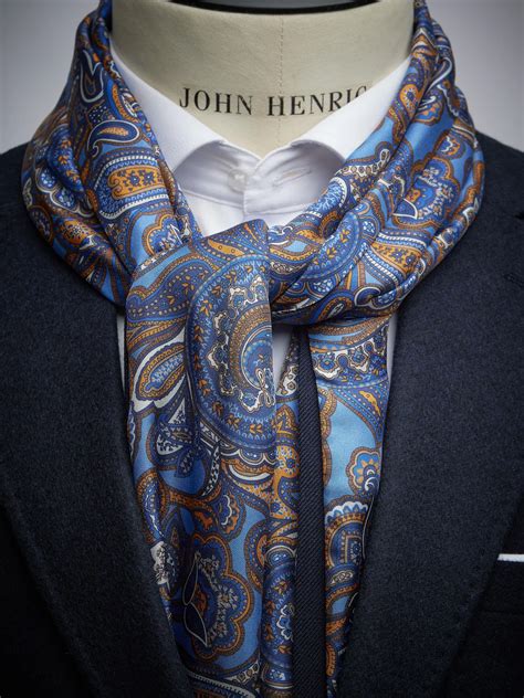 Silk Scarfs - Buy Men's Silk Scarfs Online | John Henric