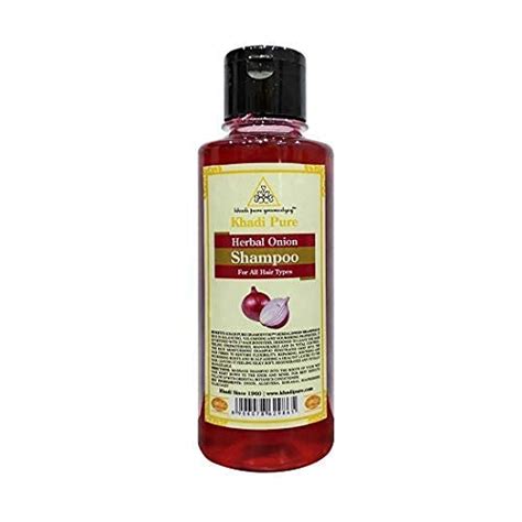 Buy Khadi Pure Herbal Onion Shampoo, 210 ml Online at Low Prices in ...