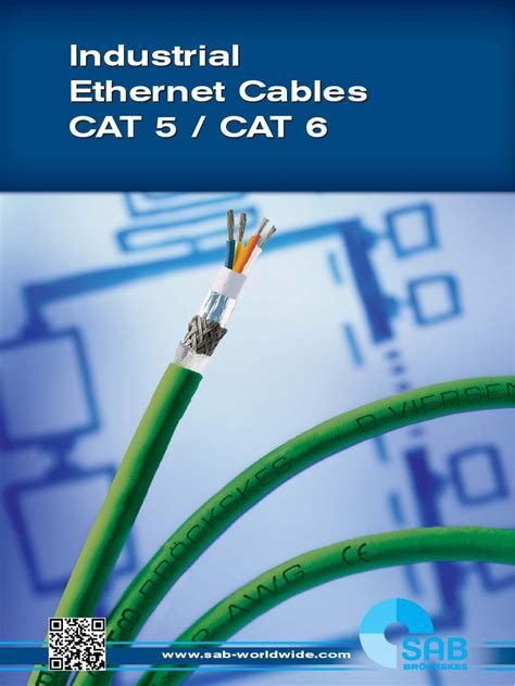 Industrial Ethernet Cables Cat 5 / Cat 6 | PDF | Cable | Wire