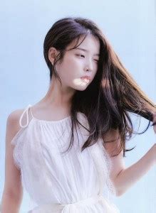 Iu K Pop Asian Simple Background Hd Matte Finish Poster Paper Print ...