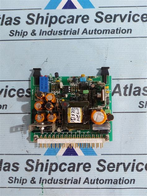 WARTSILA C1 DC/DC-CARD 24V 007370035 RELAY CARD – Atlas Shipcare Services