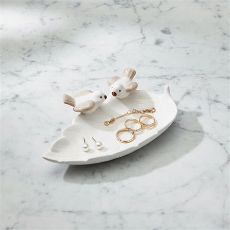 Jewellery Holder Tray, Crafted Bird, for Dressing Table, Ring Dash ...