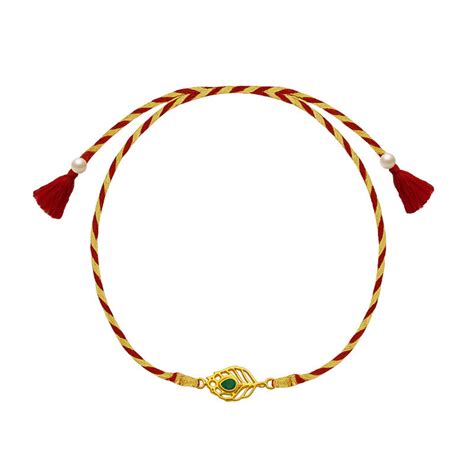 Buy 925 Silver Mor Pankh Rakhi For Brother - Shop Now