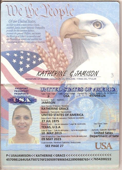 Bildergebnis für amerikanischer passport