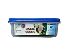 Basil Seeds 250g | Edible Sabja Seeds for Weight Management, Digestion ...