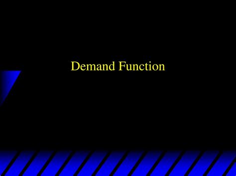 Image result for Demand Function Explained