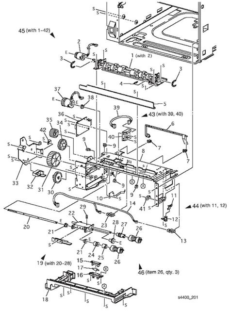 Xerox Office Products - Phaser 4400 Parts List/Diagrams
