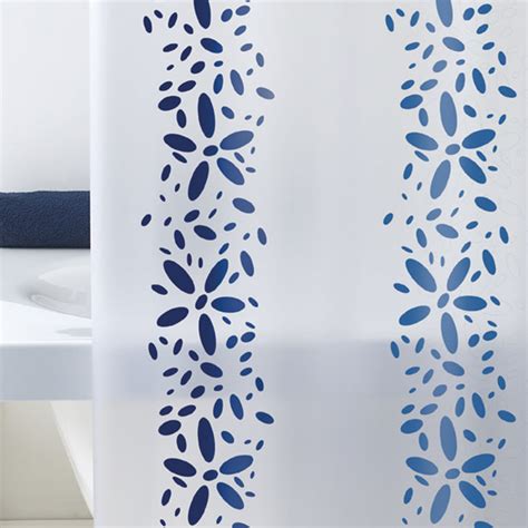 Zavese za kadu vinil Lawn blu, METALTEX 1275 | Volim svoj dom