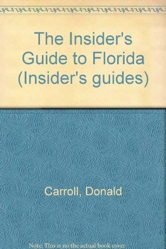Buy The Insider's Guide to Florida (Insider's guides) Book Online at ...