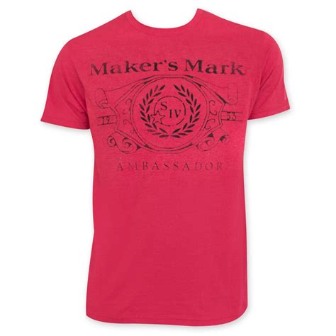 Maker's Mark Ambassador Red T-Shirt | Brew-Shirts.com