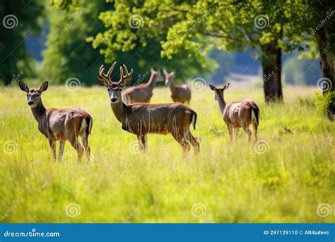 Group Of Deer