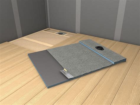 Linear drainage in suspended timber floors (integrated) - Fundo RioLigno