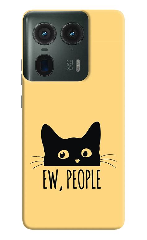 Save Big: Get the Ew People Catitude Moto Edge 50 Ultra 5G Back Cover ...