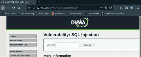 How to practice legally in hacking sites. An example of SQL injection ...