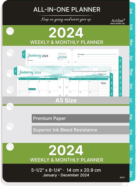2024 Planner Refills - Planner Refills 2024, 2024 Weekly & Monthly ...