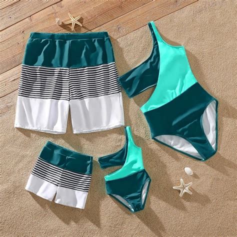 18 of the Cutest Matching Family Swimsuits - Baby Chick