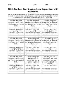 Image result for Rewriting Exponents