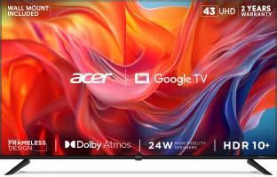 Acer 108 cm (43 inch) Ultra HD (4K) LED Smart Google TV with Dolby ...