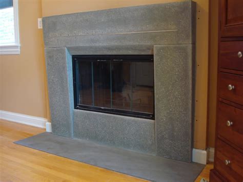 CSW Designs - Concrete: Fireplace Surround