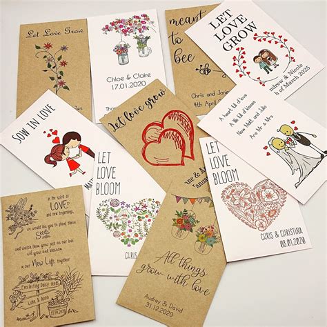 Custom printed seed packets | TheSeedCollection