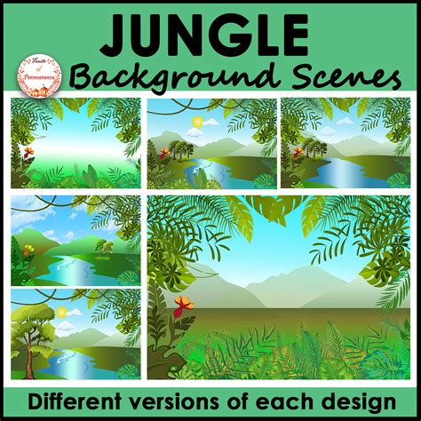 1,700+ Clip Art Of A Jungle Scene Illustrations, Royalty-Free – Free ...