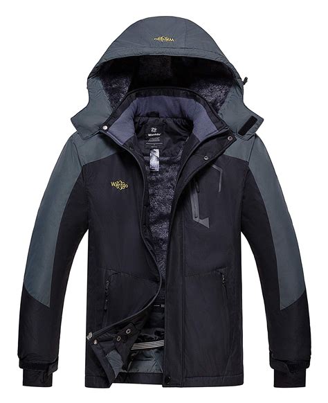 Buy Wantdo Mens Mountain Waterproof Ski Jacket Online at Lowest Price ...