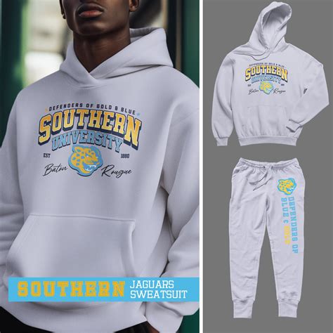 Rookie Southern University - Jaguars Sweatsuit - (Hoodie + Sweatpants ...