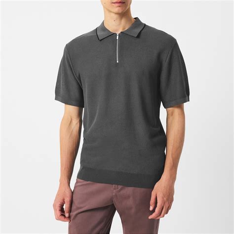 Firetrap | Mens Knitted Polo | 1/4 Zip Knitted Tops | SportsDirect.com