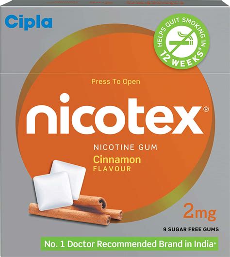 Buy NICOTEX CINNAMON NICOTINE TABLETS STRIP OF 10 Online & Get Upto 60% ...