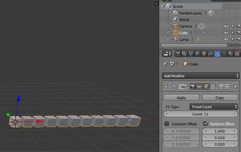 Image result for Modeling with Array Modifier